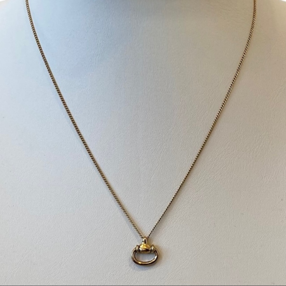 NWT Ralph Lauren Horse-bit Pendant Necklace